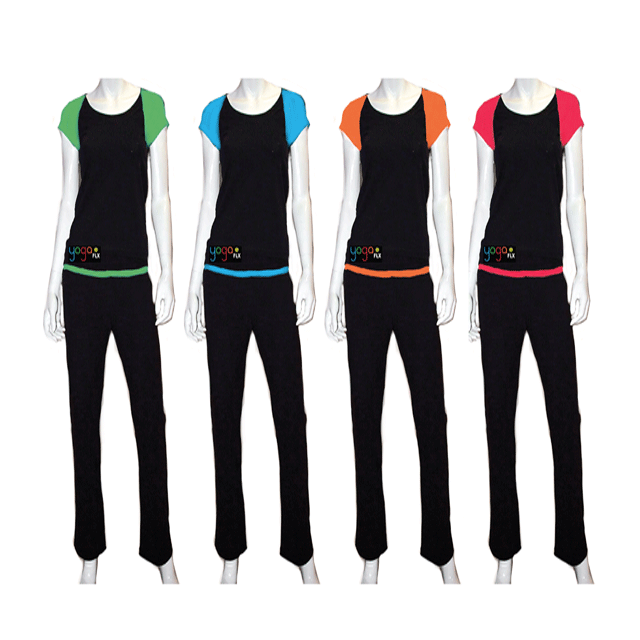 Color Top & Pant Suit